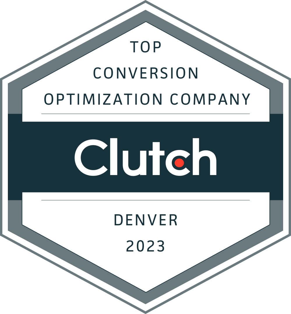 Top conversion optimization company in Denver 2023 recognition